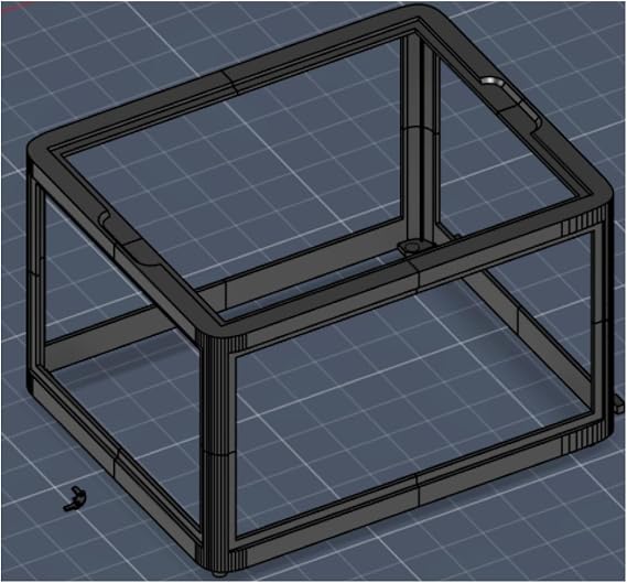 Top Hat Enclosure 3mm Thick PC Panel Kit Compatible with Snapmaker U1U1-S1