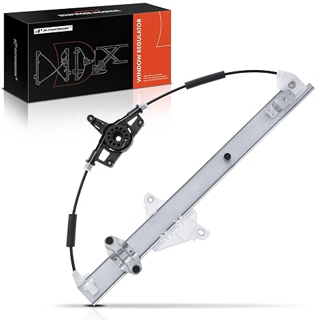 A-Premium フロント右助手席側電動パワーウィンドウレギュレーター モーターなし トヨタヤリス2019-2020、ヤリス2016-2018セダン、ヤリスiA 2017-2018セダン&サイオンiA 2016に対応