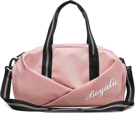 FANDARE Ultralight Travel Bags Hand Luggage Sports Bag Overnight Sports Bag Handbag Women Men Weekender Hospital Bag Swimming Bag Training Bag with Wet Dry Separator Bag & Shoe Compartment