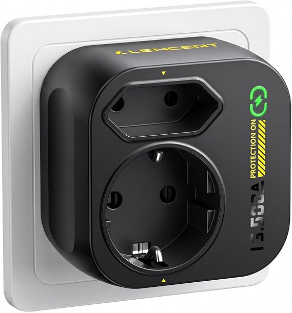 LENCENT Adapter Plug Surge Protection up to 13,500A