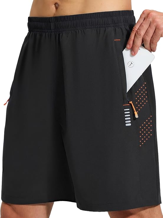 Cimic Men's Shorts with Functional Zipper Pockets