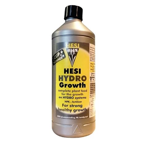 Hesi Hydro Growth 1L Plant Nutrition Feed Healthy Crops/Yields/Flowers Grow