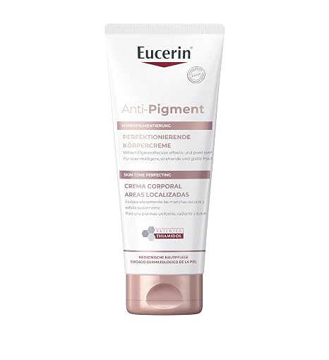 Eucerin Anti-Pigment Body Lotion for Localized Areas (200ml), Exfoliating and Regenerating Body Cream with Thiamidol, Nourishing Anti-Blemish Cream to Treat Hyperpigmentation