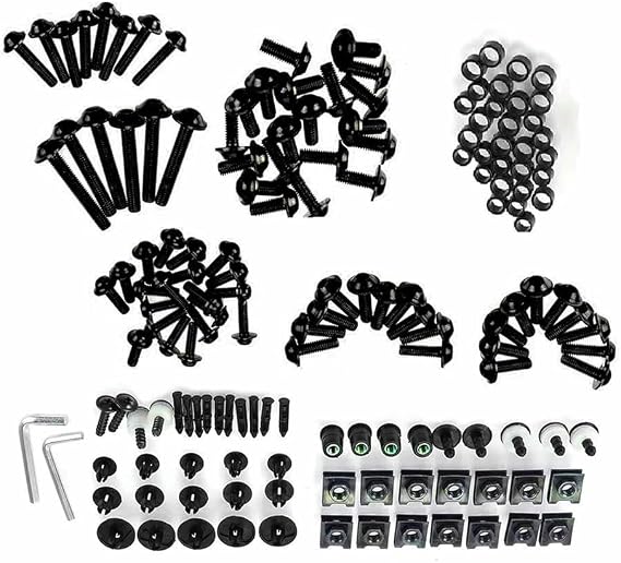 Motorcycle Fairing Bolt Kit Motorcycle Modified Parts for CBR600RR CBR 600RR 2003 2004 2005 2006 2007 2008-2018 Windscreen Fasteners Screws Set