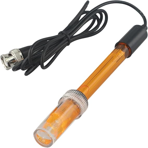 Replacement ORP Tester Probe Electrode with BNC Q9 Connector for Efficient Measurement of Oxidation Reduction Potential in Water Environments