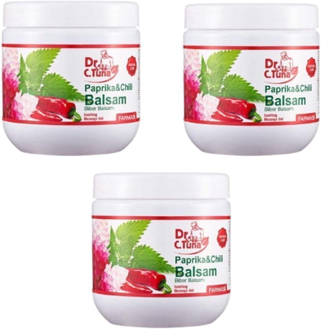 Farmasi Biberli Masaj Jeli 500 Ml-3 Adet