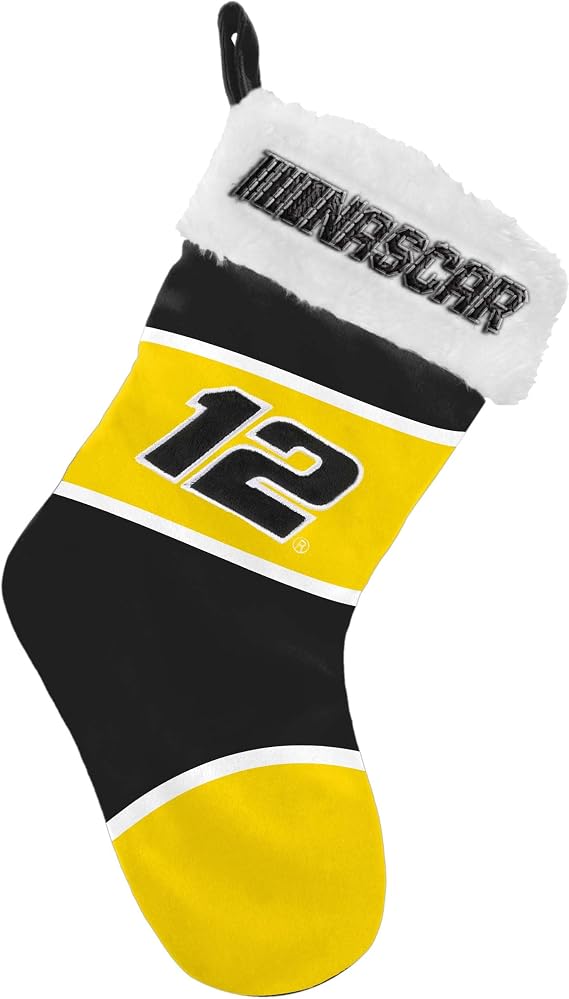 FOCO NASCAR Ryan Blaney 刺繍カラーブロックストッキング