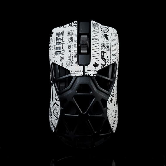 Razer Viper Minise Mini Signature Edition Grip Tape - Anti-Slip, Enhanced Control, Sweat Absorption, Soft Leather, Improves FPS Game Grip Pre-Cut EVA White