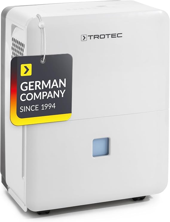 Trotec konfor nem alıcı Ttk 96 e (maks. 30 L/gün), 230 m³/90 m² 'ye kadar odalar için uygundur