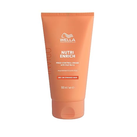 Wella Professionals Invigo Nourishes Enrich - Anti Frizz Control Cream - Nourishes Dry and Damaged Hair -With Vitamin E and Oleic Acid 150ml