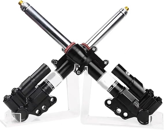 オートバイ E-スクーター 30 コア 385 ミリメートル/400 ミリメートル調整可能な Cnc フロントフロントショックアブソーバーに適合するダートバイク ゴーカート