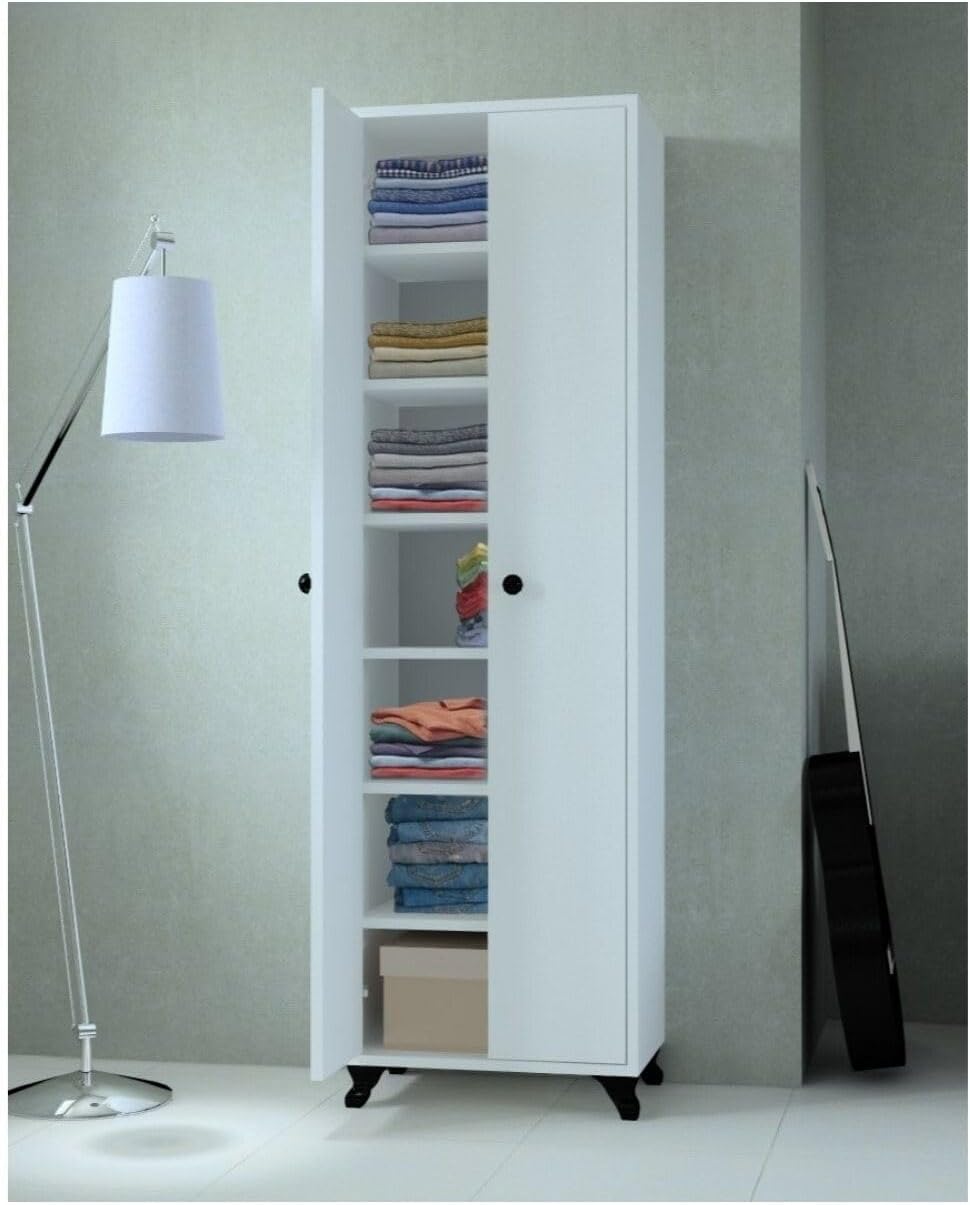 Multi-Purpose Favorite Wardrobe with Seven Shelves