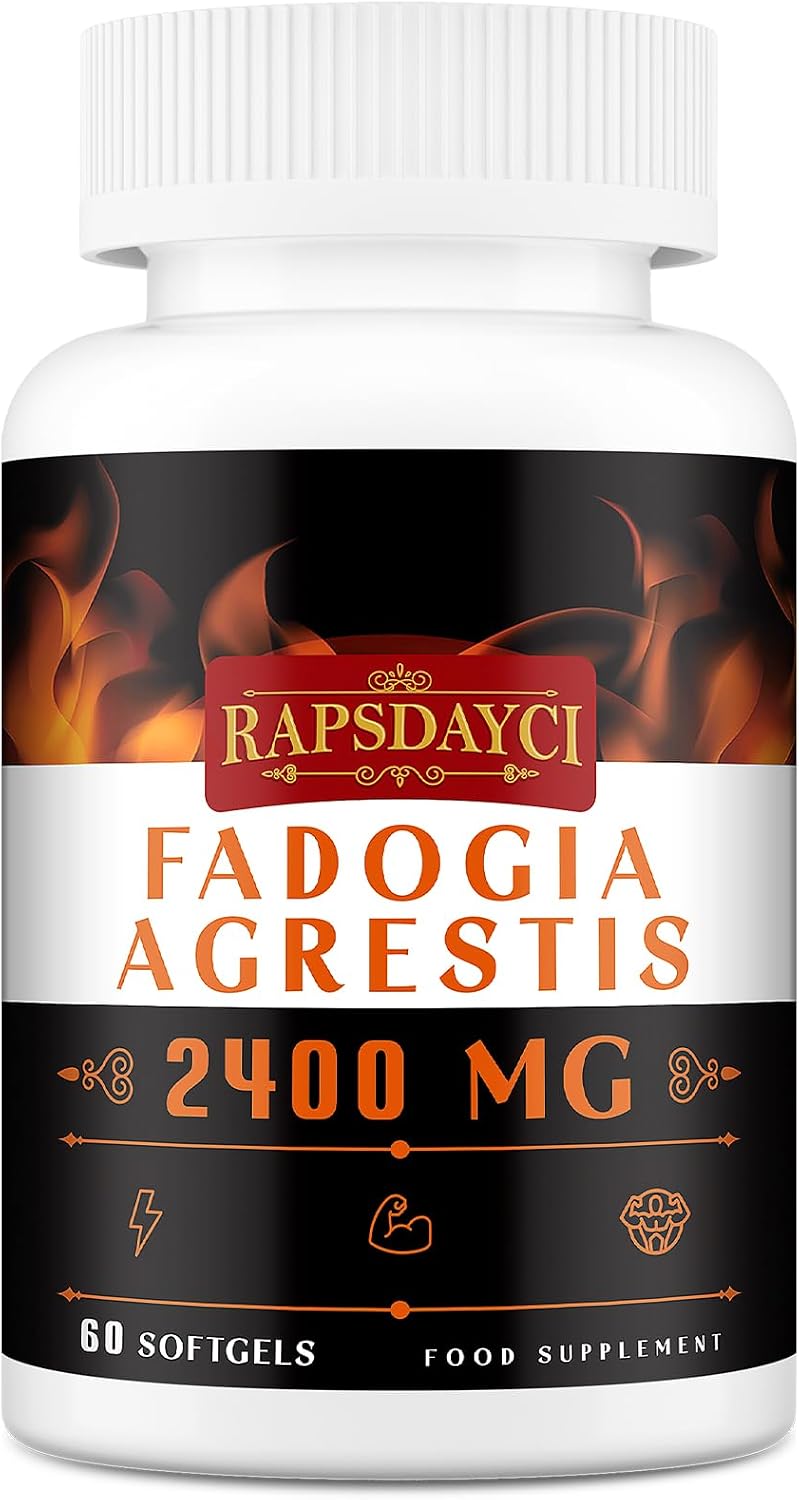 Fadogia Agrestis 2400mg Per Serving High Potent 50:1 Ratio Extract Powerful Fadogia Agrestis Supplement, Stamina, Strength, Drive &amp; Performance 60 Count Pack of 1