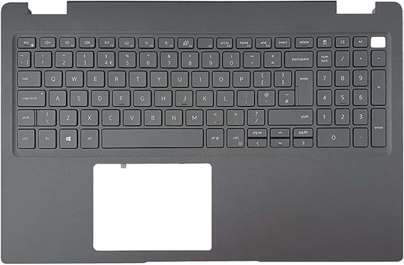 Palmrest Replacement For Dell Latitude 3510 0jyg4y 05m07p (py4j7) Uk Keyboard Palm Rest Top Case Upper Top Cover Black