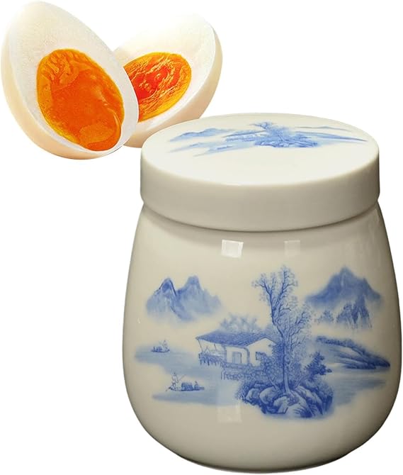 Coddled Egg Cups, 220ml Vintage Poaching Cooking Containers with Lid