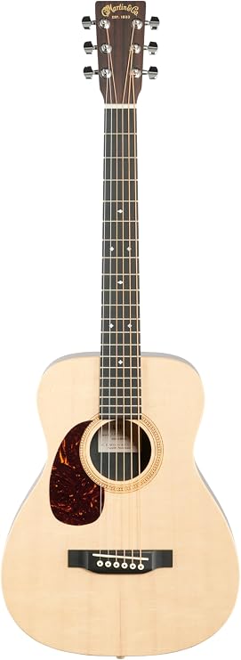 Martin LX1RE LEFT Mini Guitar Lefty Electric Acoustic Guitar