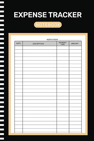 Expense Tracker Notebook: Daily Spending Tracker Bill Organizer Log Book, Budget Planner, Money Management Ledger Notebook for Personal or Small Business Use (105 Pages 6x9 Inches)