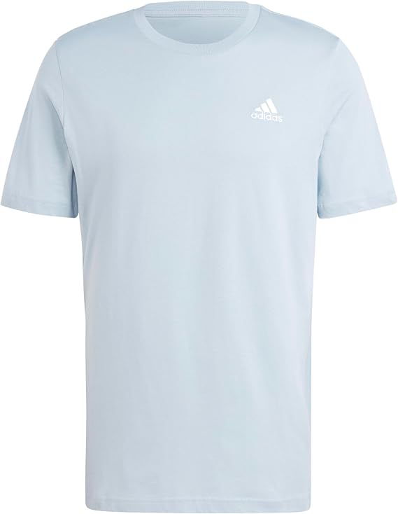 adidas Mens Essentials Single Jersey Embroidered Small Logo T-Shirt