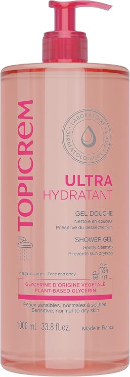 Topicrem Ultra Moisturising Shower Gel 1l