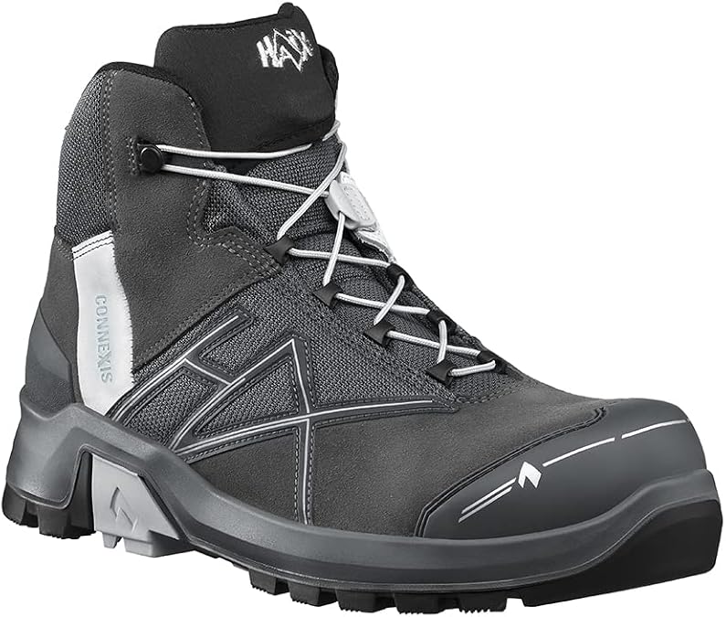 HAIX CONNEXIS Safety+ GTX mid/grey-silver Be a maker! CONNEXIS Safety+ gives you the plus in performance, safety and
