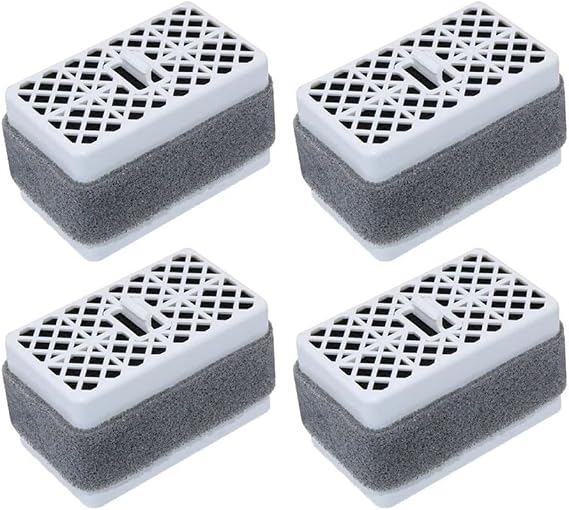 Deodorizing Filter for Replacement for TOTO Toilet Models THU6474-01, THU6072, S500e, S550e, SW30xx Series - Activated Carbon, Fragrance-, 2 or 4 Pack