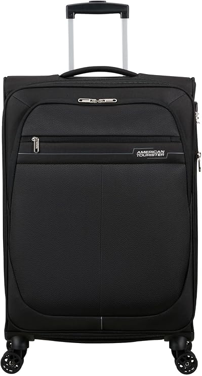American Tourister Trolley Deep Dive Spinner EXP TSA Black/Grey 67cm