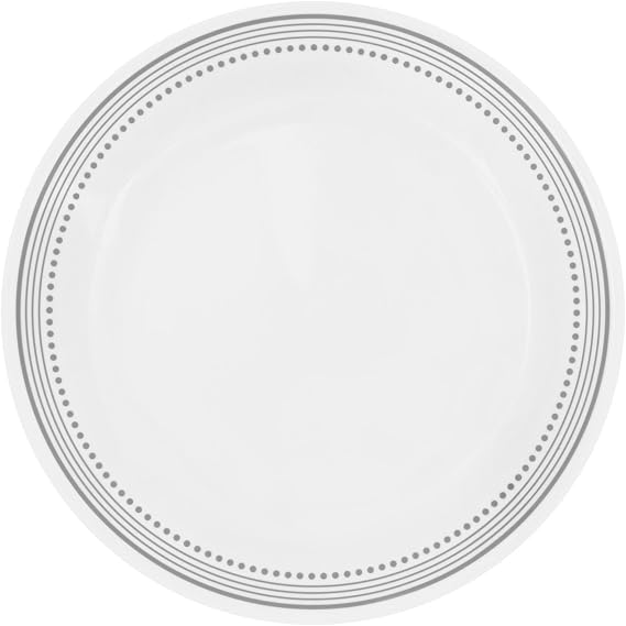 Corelle Livingware Mystic Gray 10.25" Dinner Plate (Set of 6)