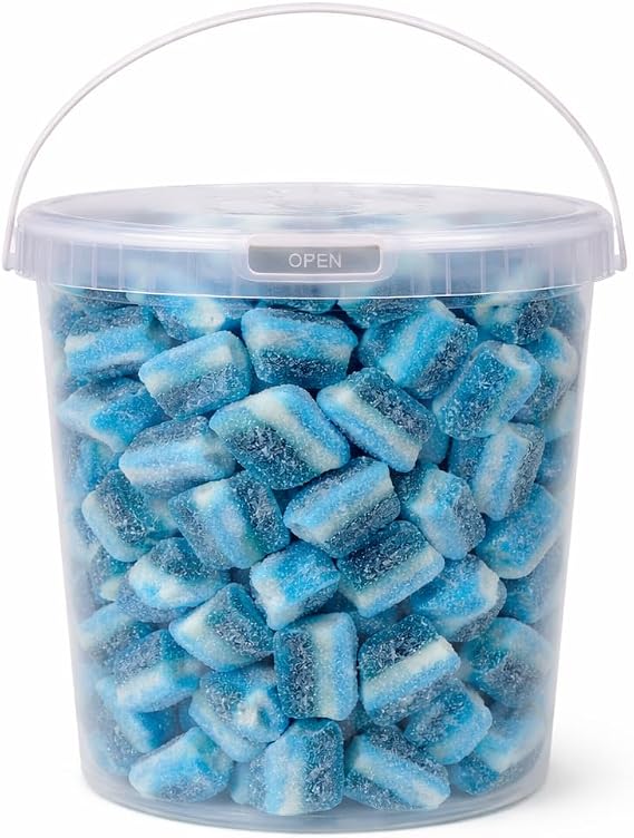 Blue Slice Bucket (500g) | Exploded Sweets