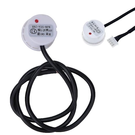 Float Switch, Jadeshay Liquid Level Sensor, Non-Contact Liquid Level Sensor, NPN IP67 Waterproof Output Interface (XKC Y25 NPN, 5-12 V)