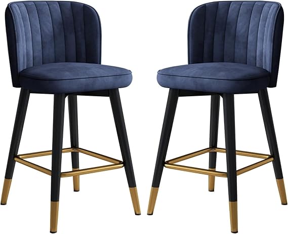360° Swivel Bar Stools Set of 2