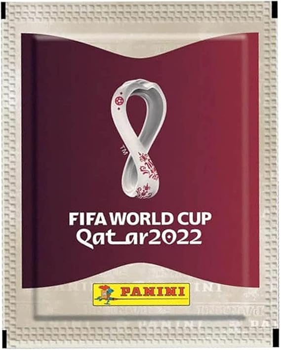 Panini FIFA World Cup Qatar 2022 Official Sticker Series (1 x Softcover Album + 50 x Packs)