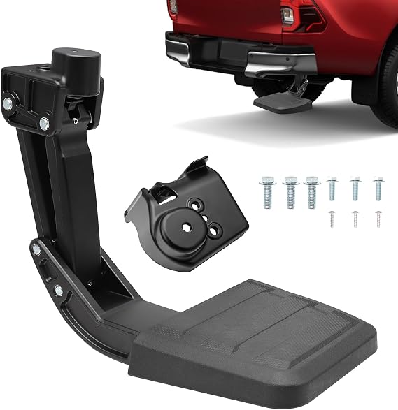 Rear Bed Step Bumper Bedstep Fit for 2024 2025 2026 Toyota Tacoma