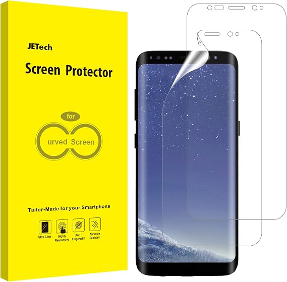 JETech TPU Screen Protector for Samsung Galaxy S8, 2-Pack