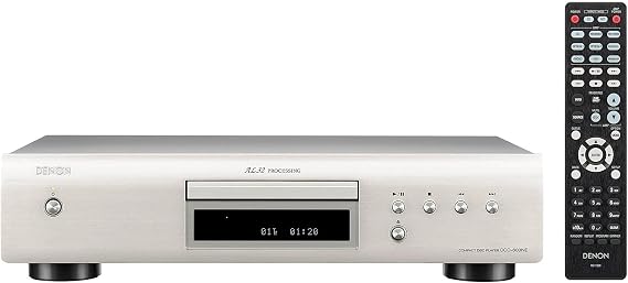 Denon DCD-600 NE CD Player with AL32 Processing, Silver