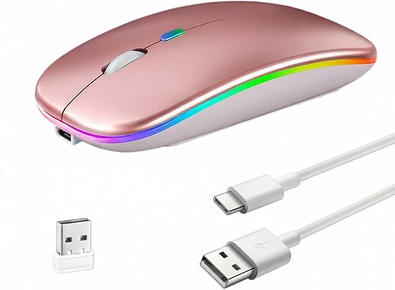 Wireless Bluetooth Mouse for Apple Macbook Pro/Air/Mac/iPad Rechargeale
