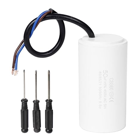 Capacitor Motor Starting Working Run Capacitors with Cable Electric Motors