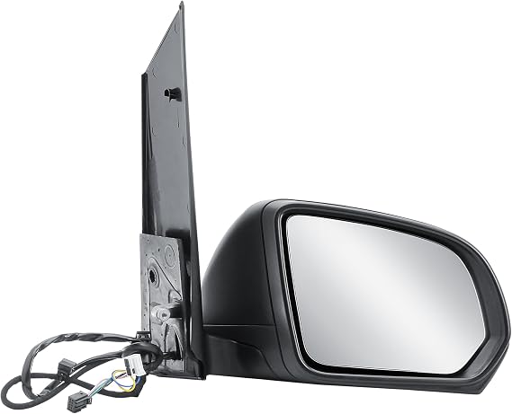 Replacement Driver Right Side O/S Door Wing Mirror Electric and Heated with Textured Back Cover Power Folding for Mercedes Vito V-Class W447 2015-2025