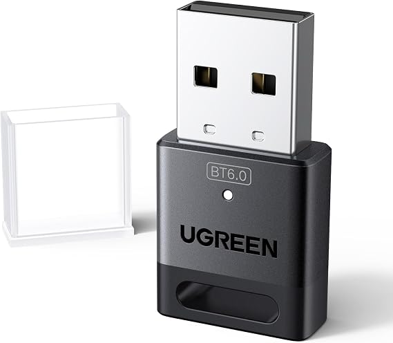 UGREEN USB Bluetooth 6.0 Bluetooth Adapter for PC Windows 11 10 8.1