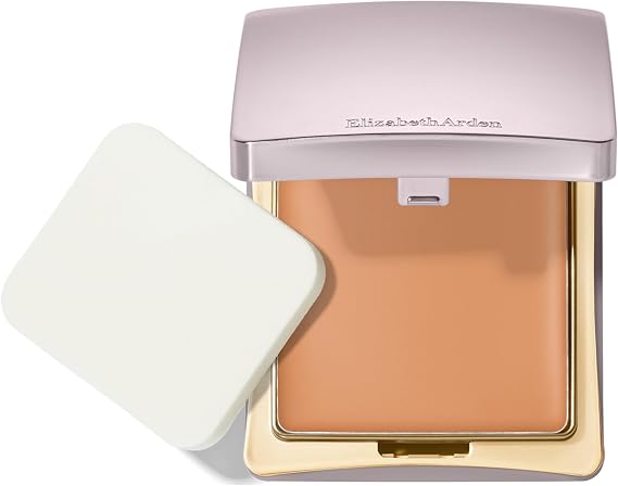 Elizabeth Arden Flawless Finish Sponge-On Cream Foundation Makeup, Medium-to-Full Coverage, Includes Compact & Applicator, 0.8oz