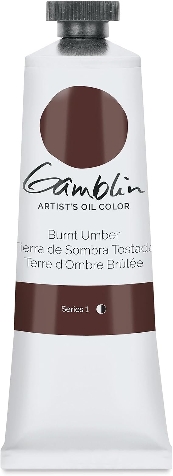 Gamblin Artist's Oil Colours burnt umber 37 ml
