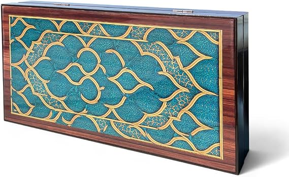 Biggdesign Tavla, Çizilmez Zeminli, Mıknatıslı MDF Kasa, 2 Kat Vernik Cilalı (Oriental)