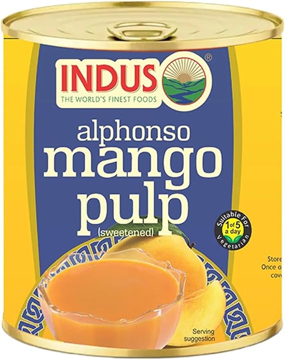 Indus Alphono Mango Pulp 850g