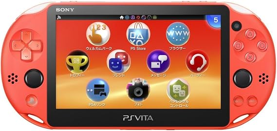 Sony PlayStation Vita PCH-2000ZA24 Wi-Fi Model Neon Orange (Japan Import)