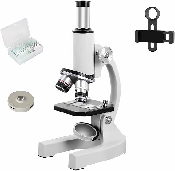 Microscope for Students and Adults, 200-4000X Magnification, Powerful Biological Education Microscope (4)