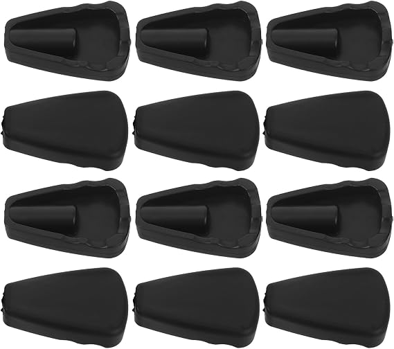 VICASKY Office Chair Replacement Parts Height Adjustment Handles 12pcs Black Pe Material Simplified Installation Compatible with Bar Stools Versatile Application for Home and Office Use