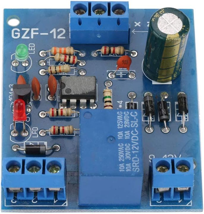 Wasserstand-Controller-Schaltplatine 9-12VDC Elektronische Bauteile Automatisches Abpump-Steuerkreis-Modul für Sonstige Elektronische Bauteile