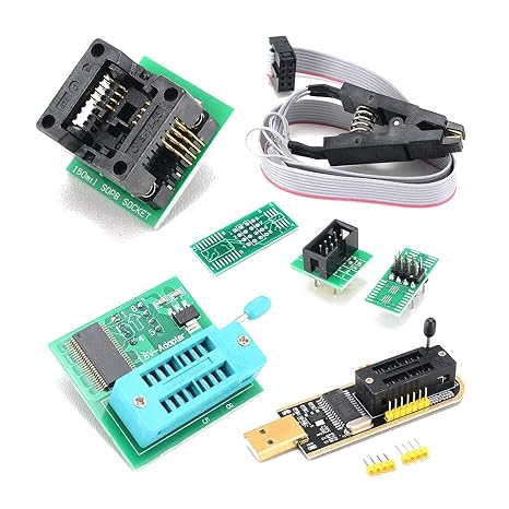 Programmer Kit USB SOP8 Flash Clip for TV's Storage, Motherboard, Firmware Root/unlocker