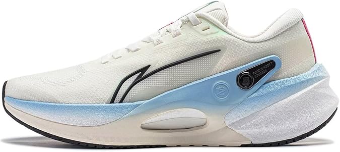 Li-Ning Furious Rider 7 V2 Men's Running Shoes Boom Fiber High Rebound Shock-Absorbing Stable Sport Shoes