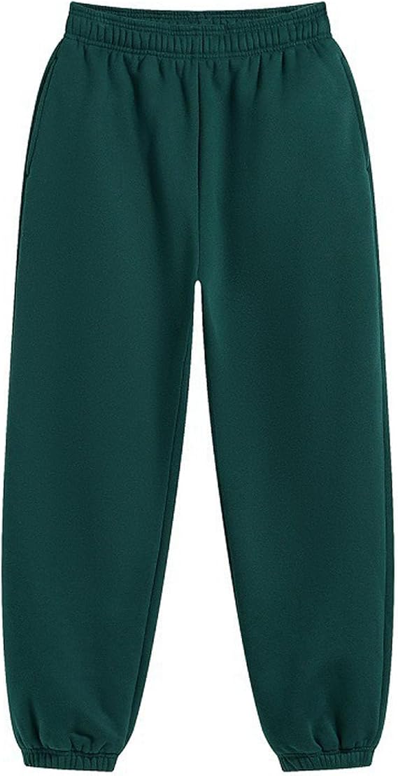 Mens Joggers Fleece Elasticated Joggers Cuffed Sweatpants with Zip Pockets Gym Sports Casual Trousers Men's Active Jogger Sweatpants Smart Workwear Bottom Running Golf Casual Trousers Workout Pants
