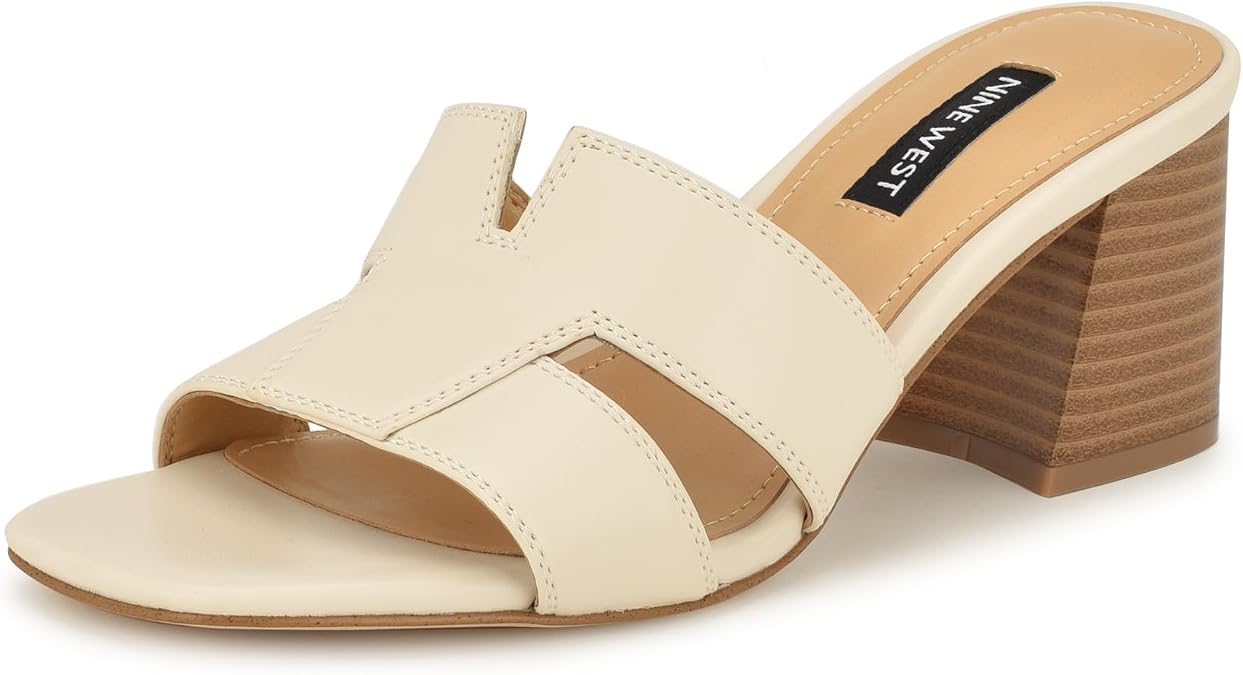 Nine West レディース Griselda ブロックヒールサンダル